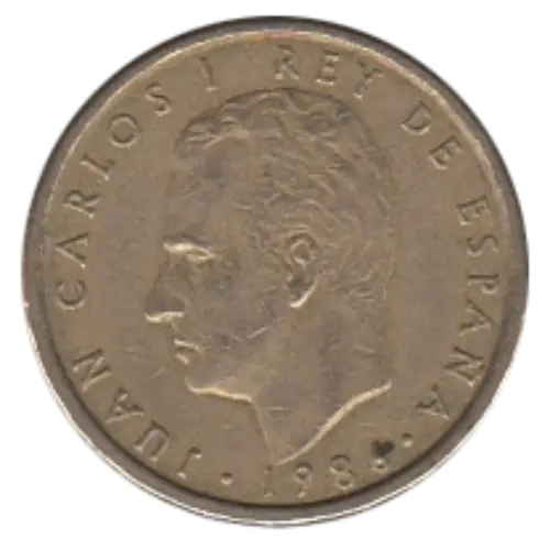 100 Spanish Pesetas First Issued 1982 Front Accepted For Exchange