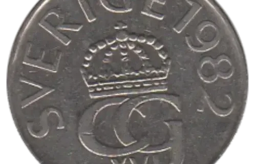5 Swedish Krona Issued 1976 Obverse Accepted For Exchange
