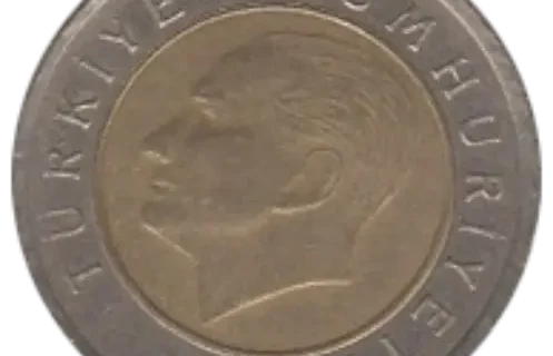 50 Turkish Kurus First Issued 2009 Obverse Accepted For Exchange