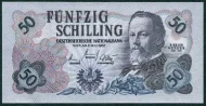 Austrian 50 Schilling (Richard Wettstein) Front Accepted for Exchange 1962
