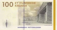 Danish 100 Kroner Banknote Front Issued 2013 Accepted For Exchange