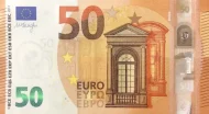 European 50 Euro Banknote Front Issued 2017 Accepted For Exchange