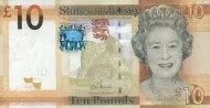 Jersey 10 Pound Banknote Front Issued 2010 Accepted For Exchange