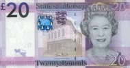 Jersey 20 Pound Banknote Front Issued 2010 Accepted For Exchange