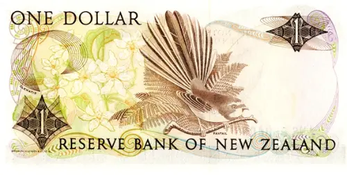 New Zealand 1 Dollar Banknote Front Issued 1981 Accepted For Exchange