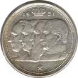 100 Belgian Francs coin (Four Kings) front issued 1948 accepted for exchange