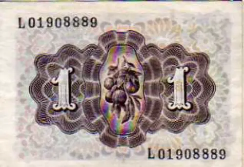 1 Spanish Peseta banknote (Dame of Elche) Front Issued 1948 Accepted For Exchange