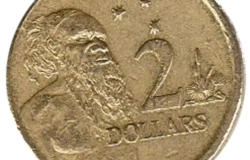 Australian 2 dollar coin front