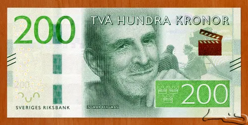 200 Swedish Krona First Issued 2015 Front Accepted For Exchange