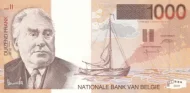 Belgian 1000 Franc Banknote (Constant Permeke) Front Issued 1997