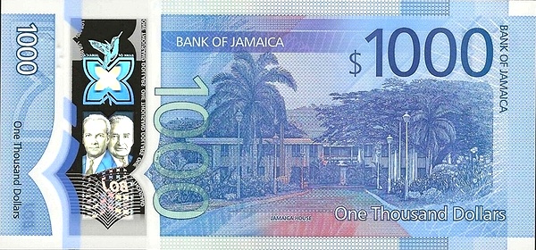 1.000 Dollars JAM Banknote (Commemorative Issue) 2022 (reverse)