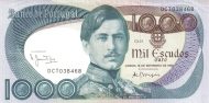 1.000 Escudos POR Banknote (Mid-20th Century Escudo Notes) 1980-1982