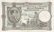 1.000 Francs / Frank BEF Banknote (World War I Issue) 1928-1939