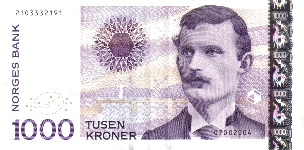 1.000 Kroner NOR Banknote (Early Krone System (Pre-WWII)) 2001