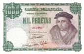 1.000 Pesetas ESP Banknote (Banco de España (Madrid Issue)) 1946
