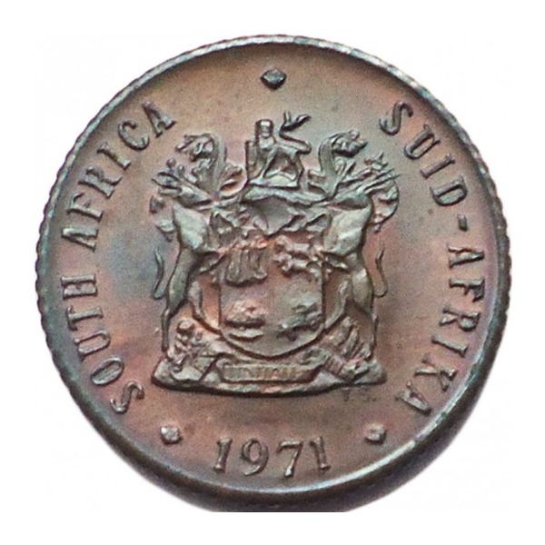 1/2 cent coin South Africa