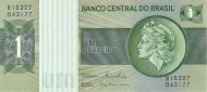 1 Brazilian Cruzeiro Banknote (Liberty)