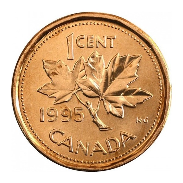 1 Cent coin Canada (penny) (reverse)