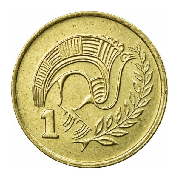 1 cent coin Cyprus (reverse)