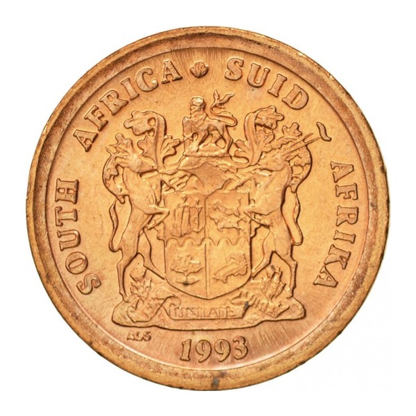 1 cent coin South Africa (first decimal type)
