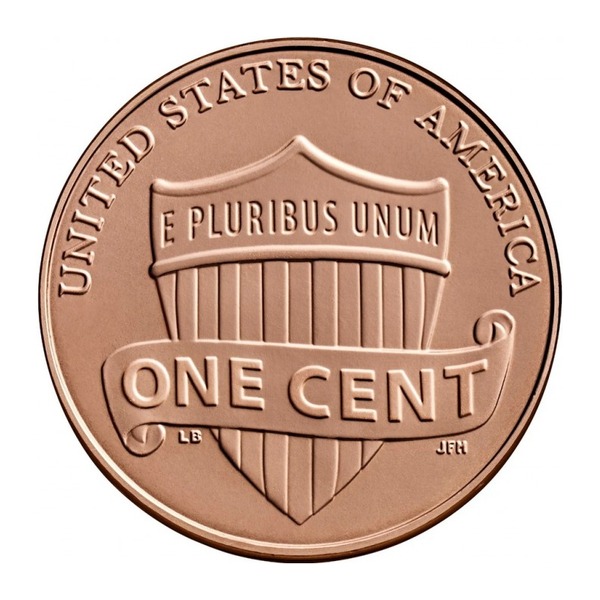 1 Cent Coin United States (Union Shield) (reverse)
