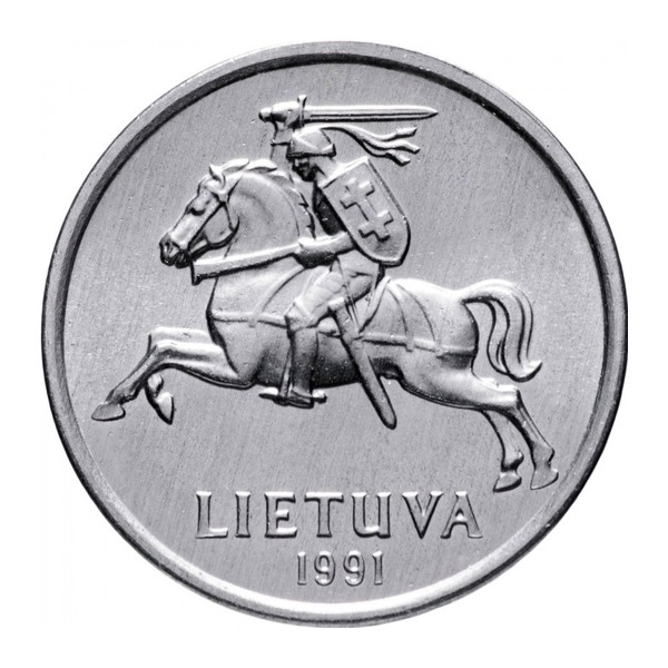 1 Centas coin Lithuania