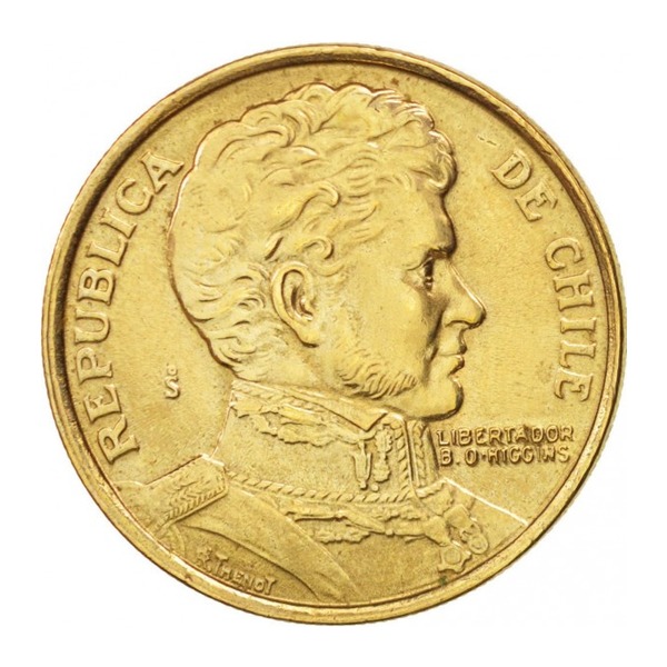 1 Chilean Peso coin
