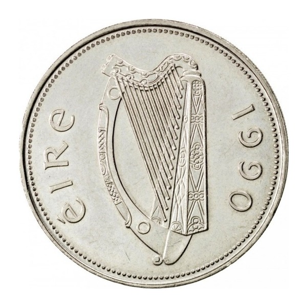 1 Irish Pound coin