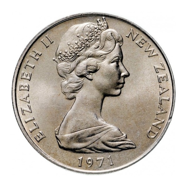 1 New Zealand dollar coin