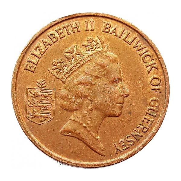 1 Penny coin Guernsey