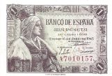 1 Peseta ESP Banknote (Banco de España (Madrid Issue)) 1945