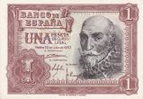 1 Peseta ESP Banknote (Banco de España (Madrid Issue)) 1953