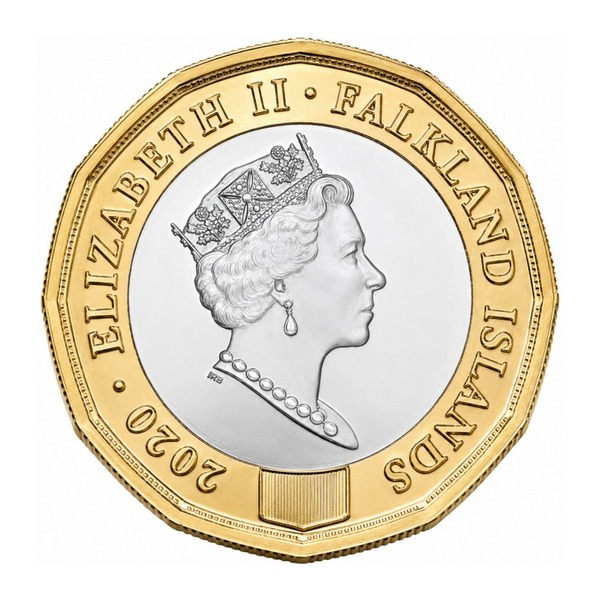 1 pound coin Falkland Islands