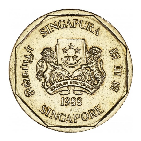 1 Singapore Dollar coin (Second series)