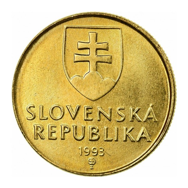 1 Slovak Korun coin
