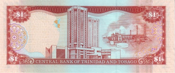 1 Trinidad Tobago Dollar Paper Banknote (2006) (reverse)