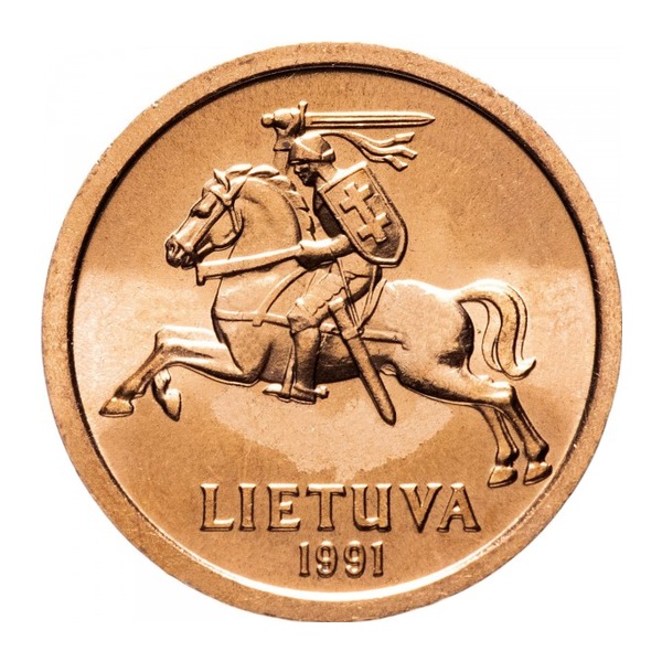 10 Centas coin Lithuania (1991-1996)