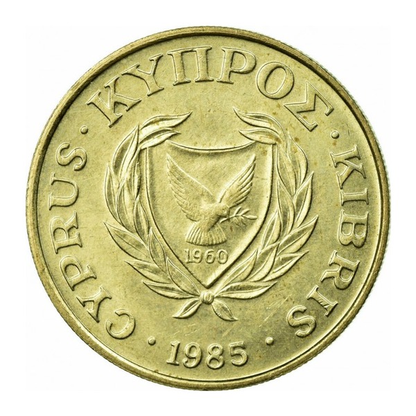 10 cents coin Cyprus