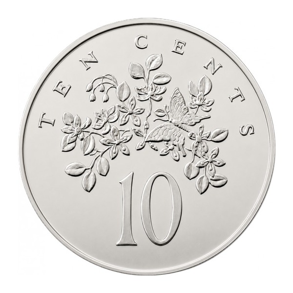 10 cents coin Jamaica (reverse)