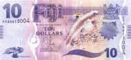 10 Fiji Dollar Banknote (Grand Pacific Hotel)