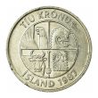 10 Icelandic Kronur coin