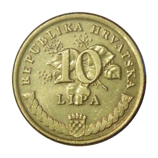 10 Lipa coin Croatia