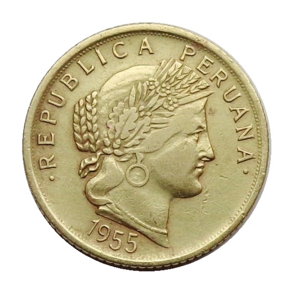 10 Peruvian Centimos coin