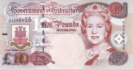 10 Pounds Sterling GIB Banknote (2006 Issue) 2006