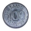 100 Cruzeiros coin (Amazon Manatee)