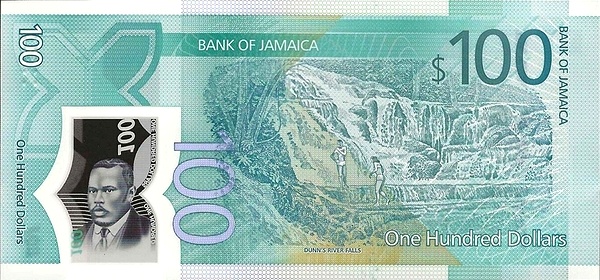100 Dollars JAM Banknote (Commemorative Issue) 2022 (reverse)