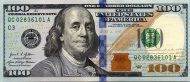 100 Dollars USA Banknote (Standard Issue) 2021