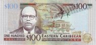 100 Dollars XCD Banknote (2003 'Silver Foil' Issue) 2003
