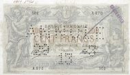 100 Francs BEF Banknote (Pre-World War I Issue) 1905-1906