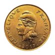 100 Francs coin (Marianne and Moorea, Aluminium Bronze)
